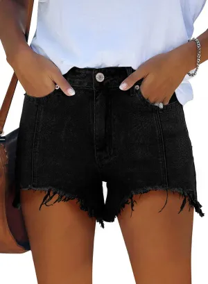 2025 Jean Shorts for Women Casual Stretchy Denim Summer Hot Short