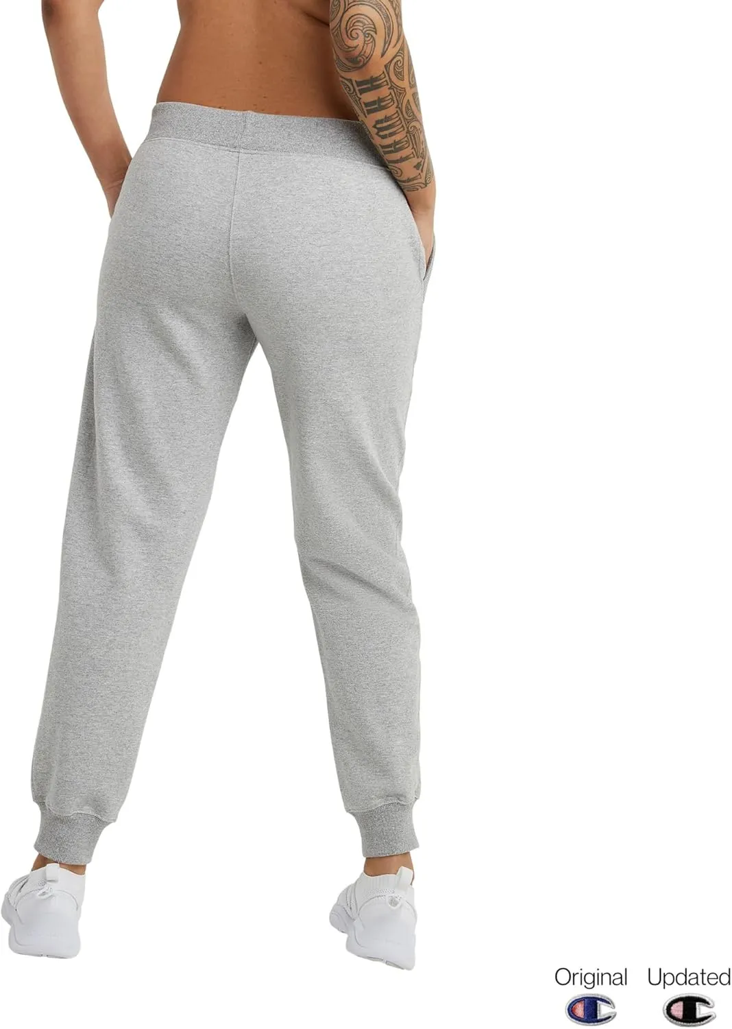 Champion Women's Joggers, Powerblend, Fleece Joggers, Comfortable Pants for Women, 29" (Plus Size Available)