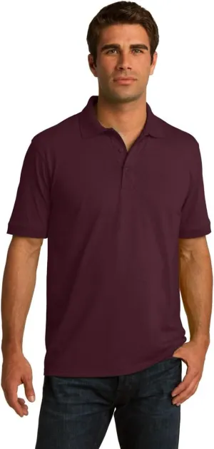 Clothe Co. Men's Big and Tall Polo Shirt, Men's Tall Polo Short Sleeve Performance Cotton Blend