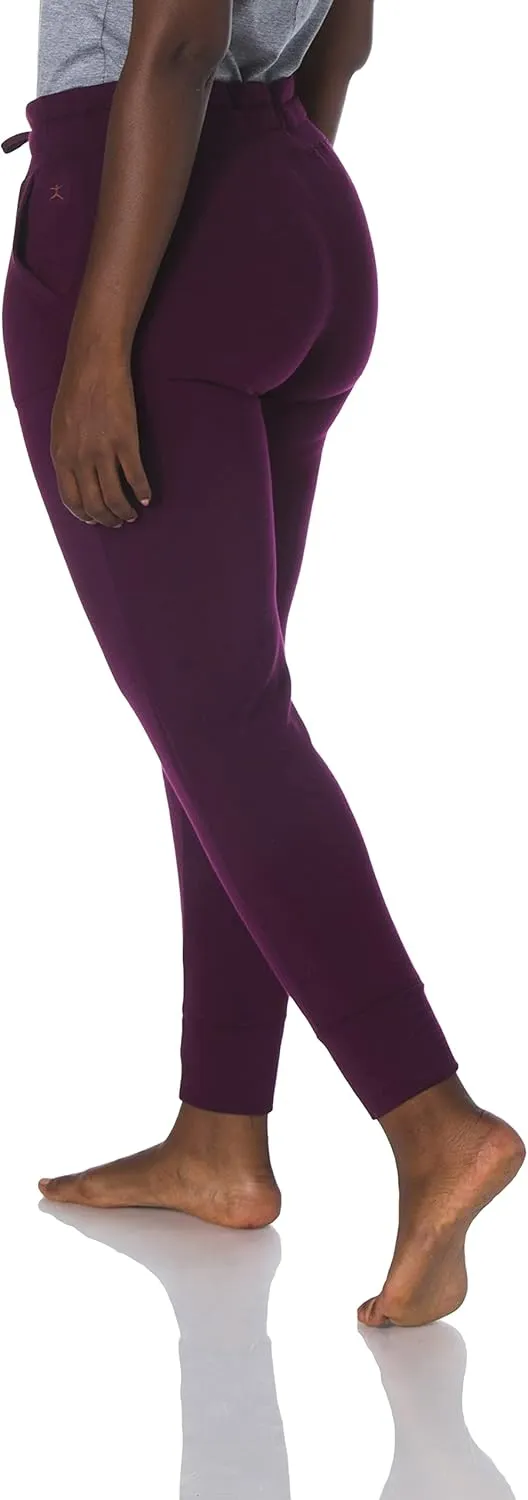 Danskin Women's Drawstring Waist Jogger Sweatpants