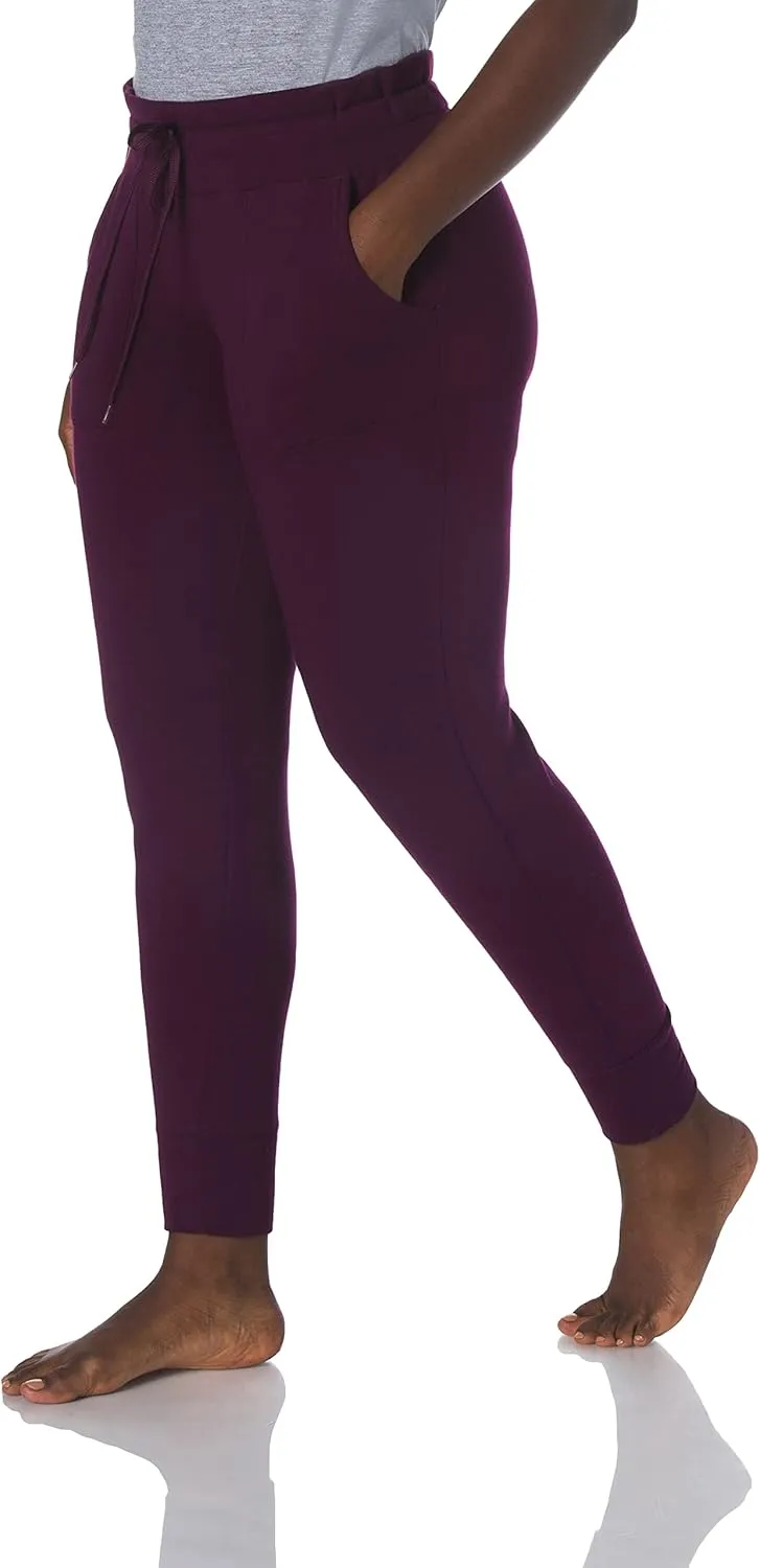 Danskin Women's Drawstring Waist Jogger Sweatpants