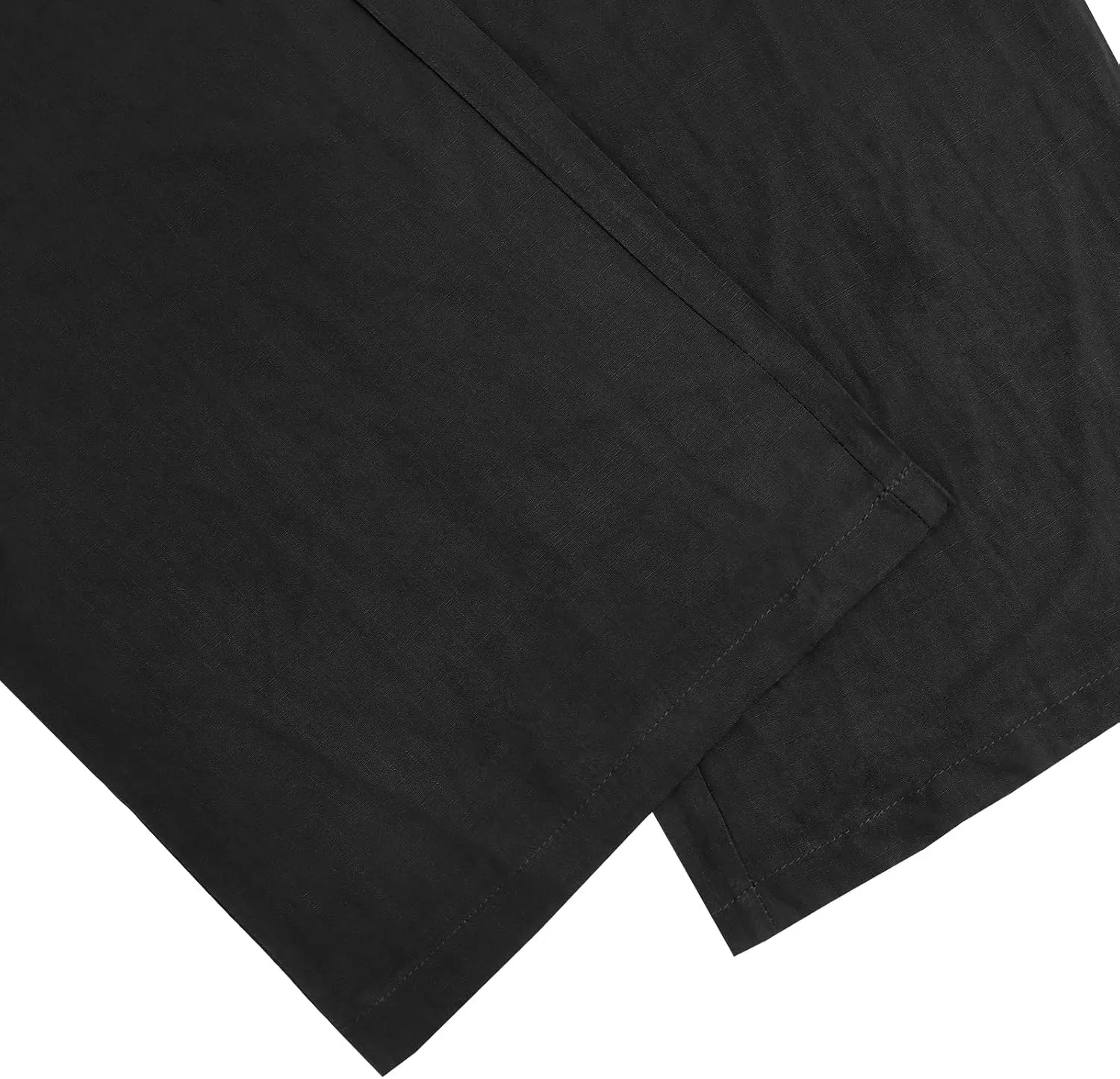 LONGBIDA Men's Linen Pants Lightweight Casual Trouser Yoga Summer Beach Pant