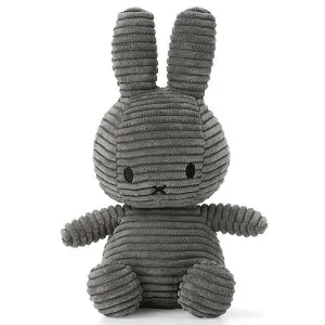 Miffy couduroy grey