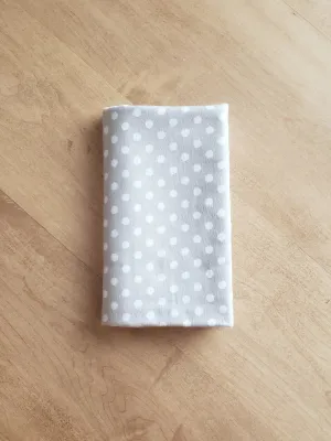 Small Polka Dot Organic Cotton Swaddling Blanket