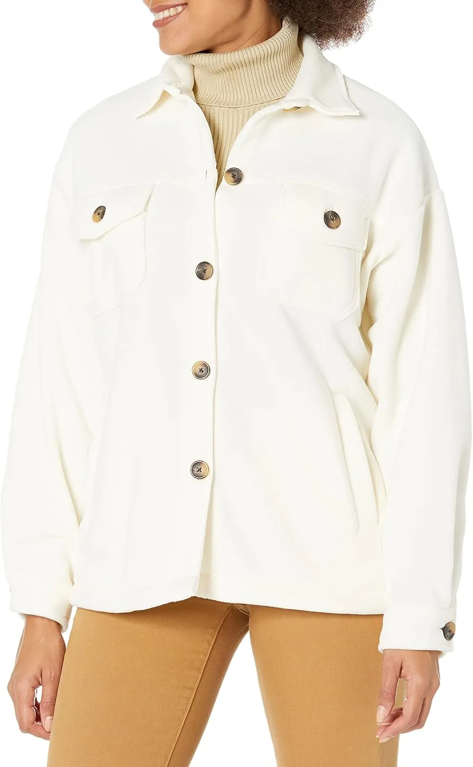 UNIONBAY Women's Micro Fleece Shacket
