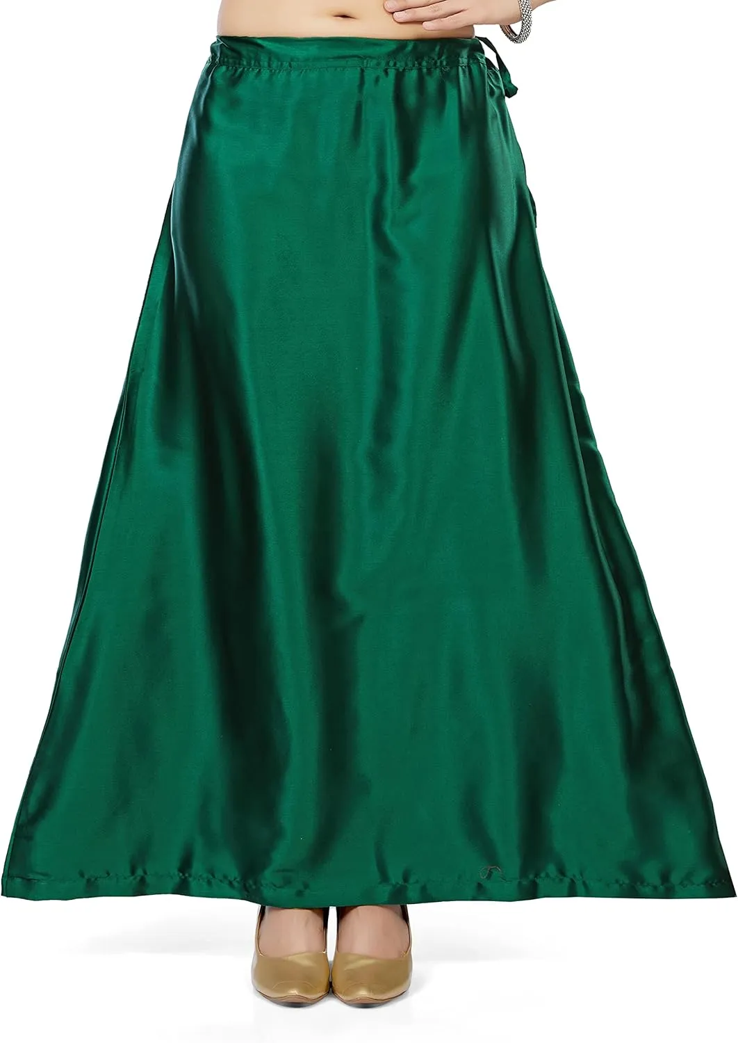 Women's Satin Saree Petticoat Saree Underskirt